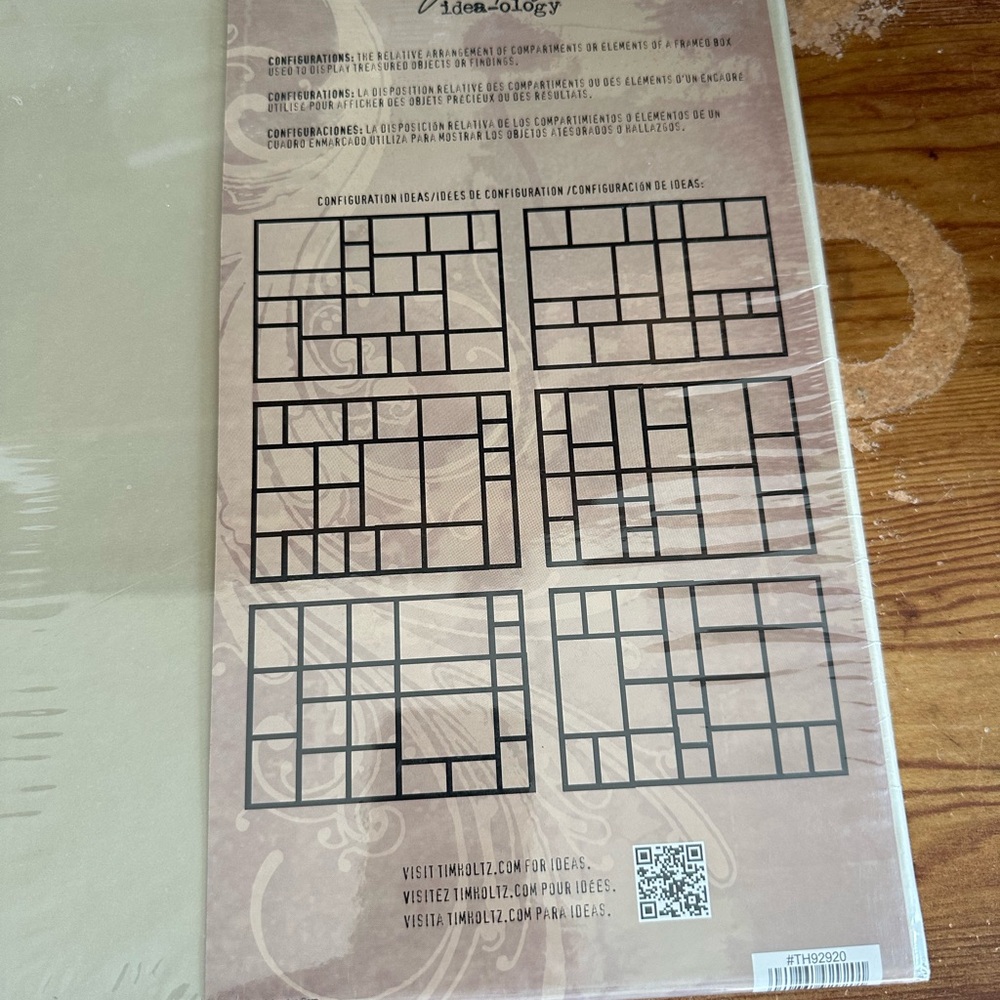 Idea-ology Tim Holtz Configuration Frames